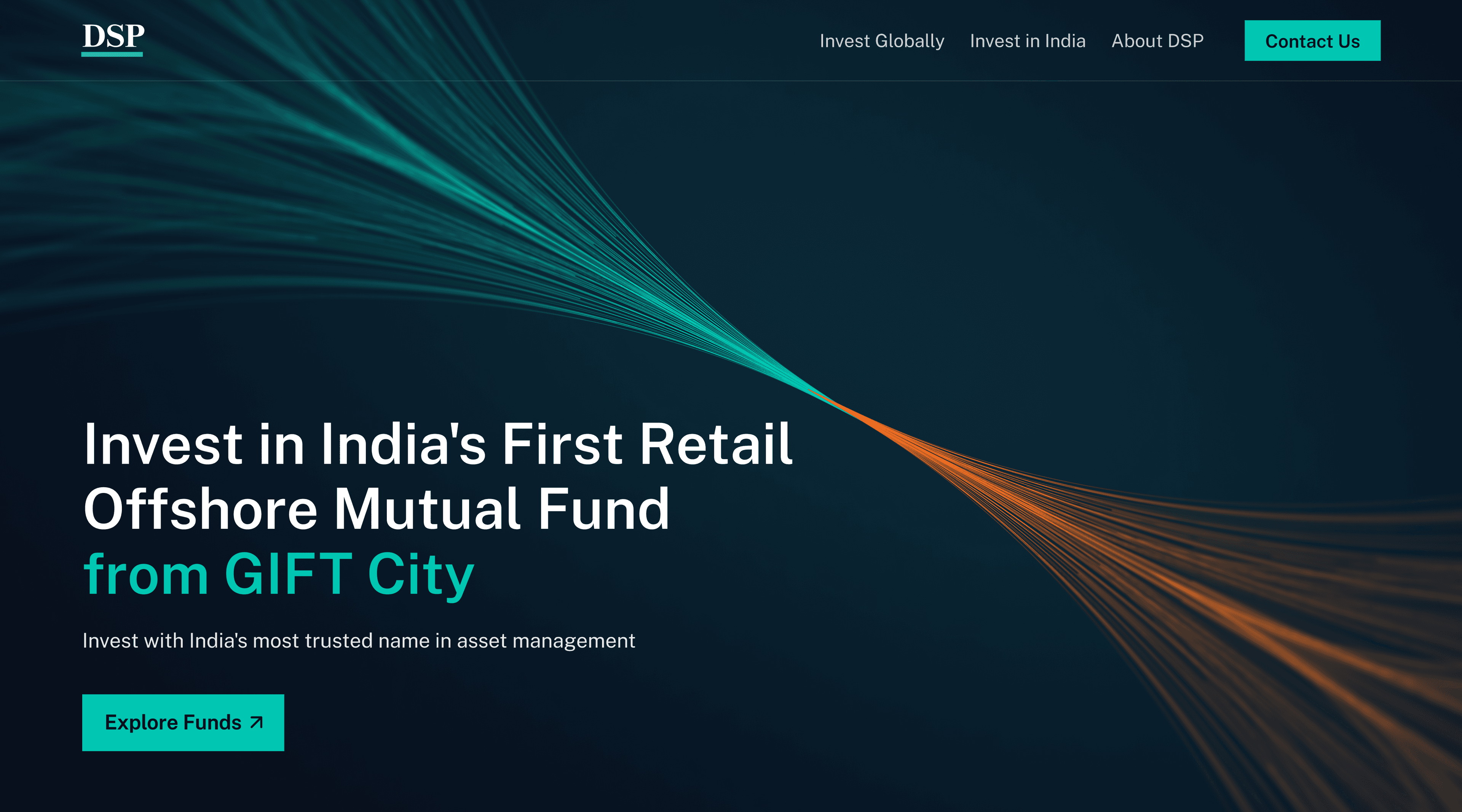 DSP Mutual Fund homepage: Invest in India's first retail offshore mutual fund from GIFT City